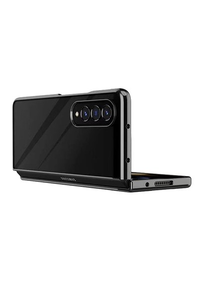 Mey İthalat®  Samsung Galaxy Z Fold 4 Kılıf Fold Element Kapak - Siyah