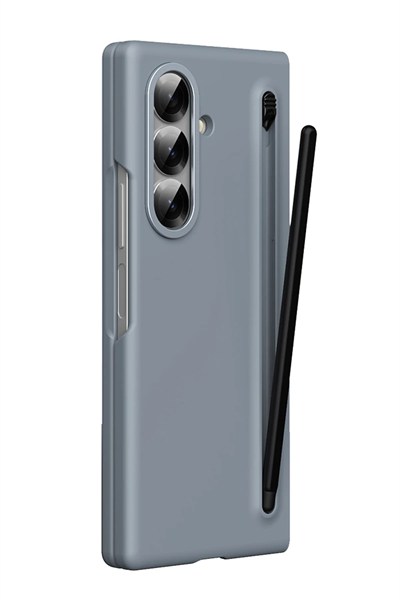 Mey İthalat®  Samsung Galaxy Z Fold 6 Hole Fold Kapak - Titan Gri