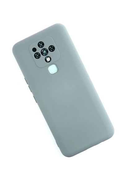 Mey İthalat®  Tecno Camon 16 Kılıf Nano içi Kadife Silikon - Buz Mavisi