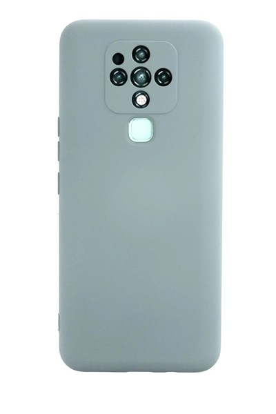 Mey İthalat®  Tecno Camon 16 Kılıf Nano içi Kadife Silikon - Buz Mavisi