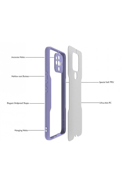 Mey İthalat®  Tecno Camon 16 Kılıf Platin Silikon - Pembe