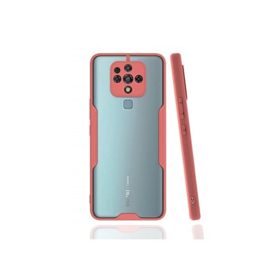 Mey İthalat®  Tecno Camon 16 Kılıf Platin Silikon - Pembe