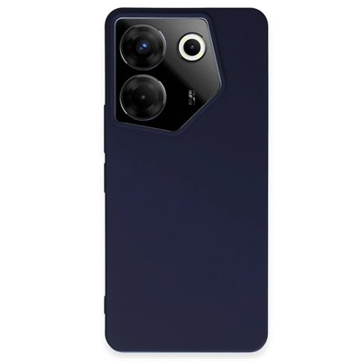 Mey İthalat®  Tecno Camon 20 Pro 5G Kılıf First Silikon - Lacivert