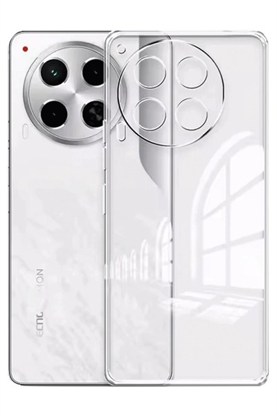Mey İthalat®  Tecno Camon 30 Kılıf Lüx Şeffaf Silikon