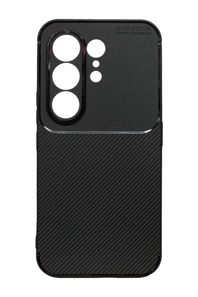 Mey İthalat®  Tecno Camon 50 Pro 5G Auto Focus Karbon Kapak - Siyah