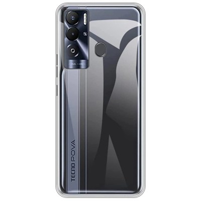 Mey İthalat®  Tecno Pova Neo Kılıf Lüx Şeffaf Silikon