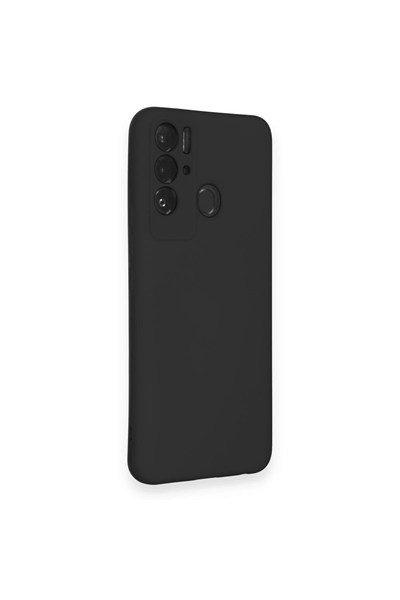 Mey İthalat®  Tecno Pova Neo Kılıf Nano içi Kadife Silikon - Siyah