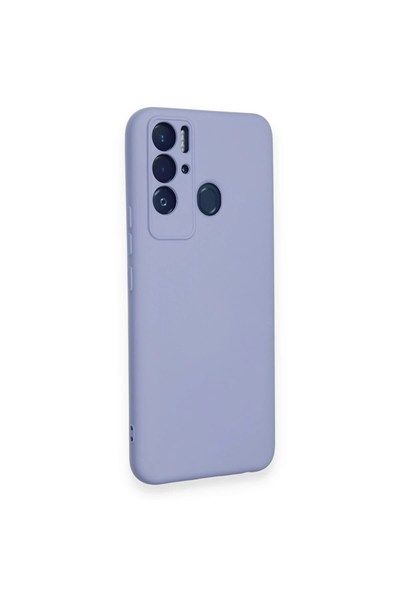 Mey İthalat®  Tecno Pova Neo Kılıf Nano içi Kadife Silikon - Lila