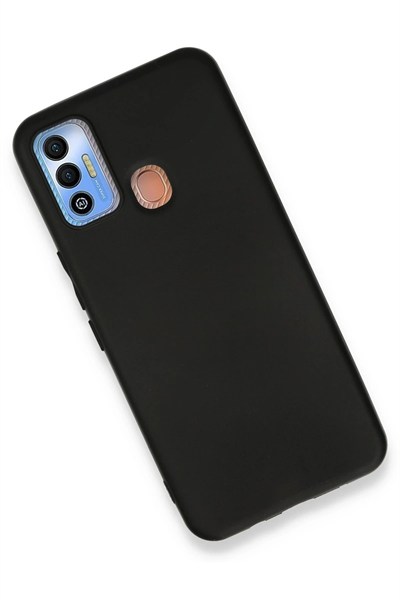 Mey İthalat®  Tecno Spark 7T Kılıf First Silikon - Siyah