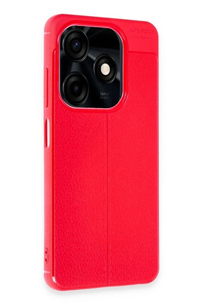 Mey İthalat®  Tecno Spark Go 2024 Kılıf Auto Focus Kapak - Kırmızı
