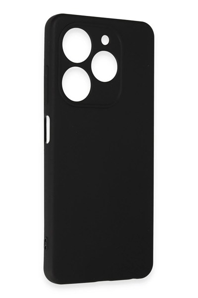 Mey İthalat®  Tecno Spark Go 2024 Kılıf First Silikon - Siyah