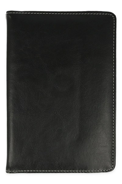 Mey İthalat®  Universal 7 Kılıf 360 Tablet Deri Kılıf - Siyah