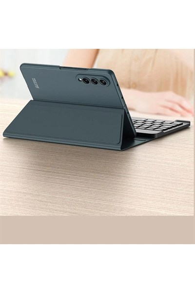 Mey İthalat®  Universal Universal Kılıf Fold Klavye - Koyu Yeşil