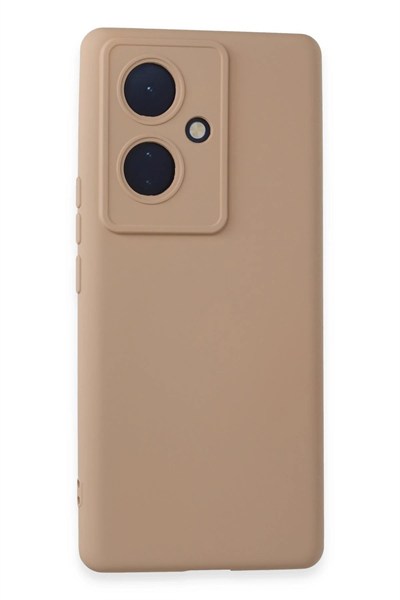 Mey İthalat®  Vivo V29 Lite Kılıf Nano içi Kadife Silikon - Pudra