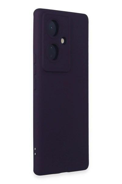 Mey İthalat®  Vivo V29 Lite Kılıf Nano içi Kadife Silikon - Mor