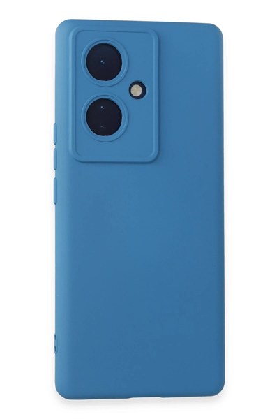 Mey İthalat®  Vivo V29 Lite Kılıf Nano içi Kadife Silikon - Mavi