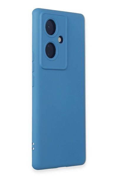 Mey İthalat®  Vivo V29 Lite Kılıf Nano içi Kadife Silikon - Mavi