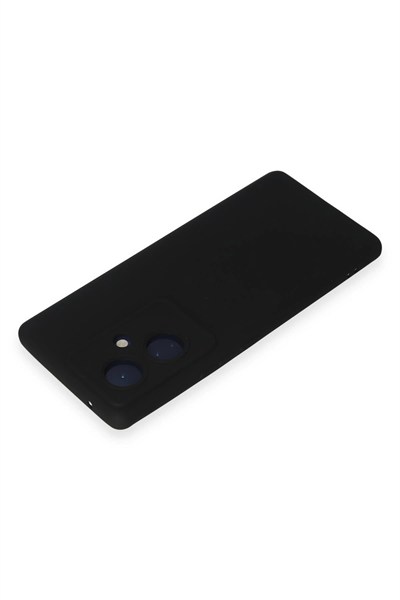 Mey İthalat®  Vivo V29 Lite Kılıf Nano içi Kadife Silikon - Siyah