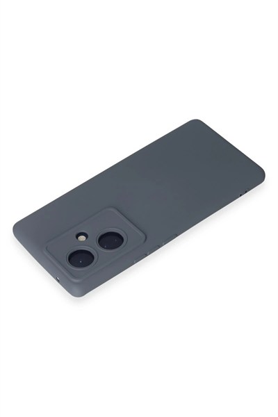 Mey İthalat®  Vivo V29 Lite Kılıf Nano içi Kadife Silikon - Gri