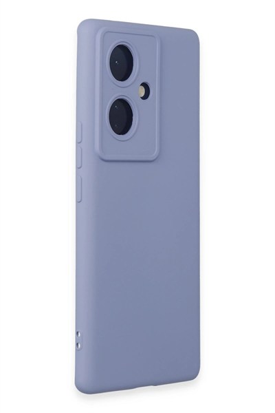 Mey İthalat®  Vivo V29 Lite Kılıf Nano içi Kadife Silikon - Lila