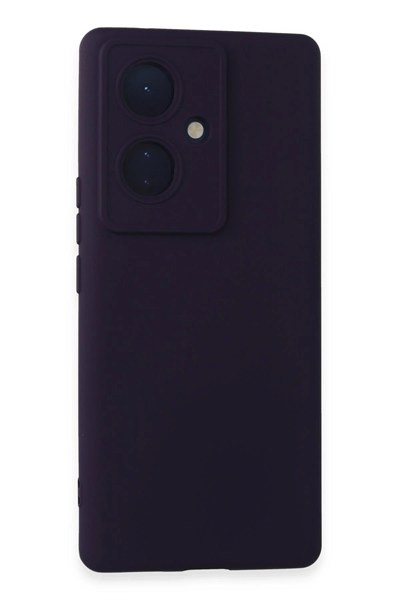 Mey İthalat®  Vivo V29 Lite Kılıf Nano içi Kadife Silikon - Mor