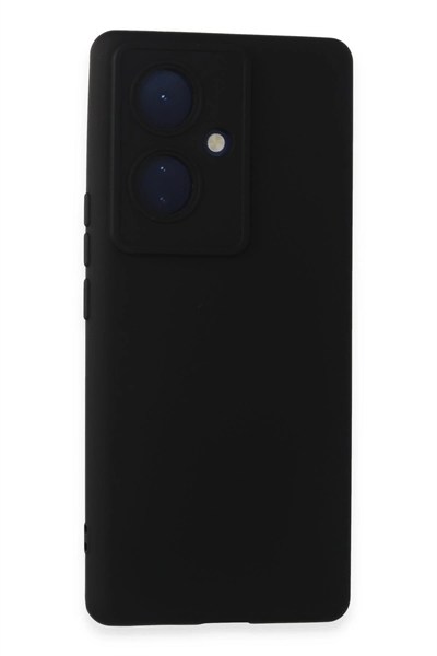 Mey İthalat®  Vivo V29 Lite Kılıf Nano içi Kadife Silikon - Siyah