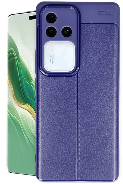 Mey İthalat®  Vivo V30 5G Kılıf Auto Focus Kapak - Lacivert