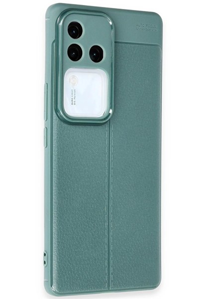Mey İthalat®  Vivo V30 5G Kılıf Auto Focus Kapak - Koyu Yeşil