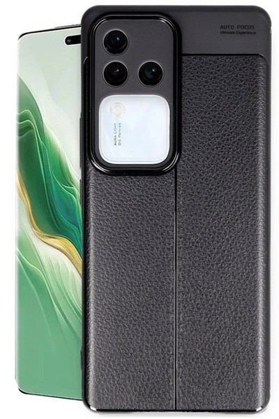 Mey İthalat®  Vivo V30 5G Kılıf Auto Focus Kapak - Siyah