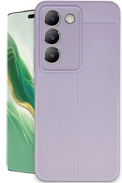 Mey İthalat®  Vivo V30 Lite 4G Kılıf Auto Focus Kapak - Lila