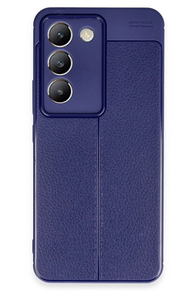 Mey İthalat®  Vivo V30 Lite 4G Kılıf Auto Focus Kapak - Lacivert
