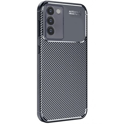 Mey İthalat®  Vivo V30 Lite 4G Kılıf Auto Focus Karbon Kapak - Siyah