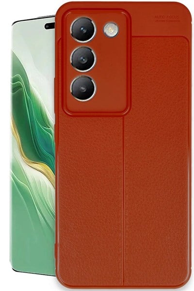 Mey İthalat®  Vivo V30 Lite 4G Kılıf Auto Focus Kapak - Kırmızı