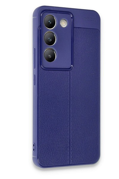 Mey İthalat®  Vivo V30 Lite 4G Kılıf Auto Focus Kapak - Lacivert