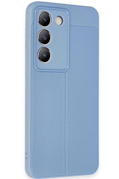 Mey İthalat®  Vivo V30 Lite 4G Kılıf Auto Focus Kapak - Mavi