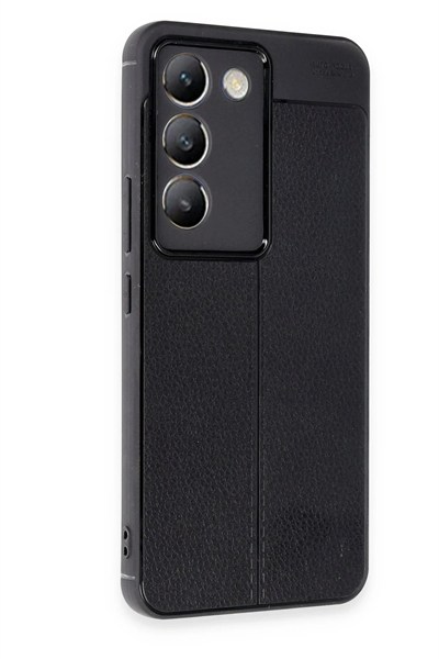 Mey İthalat®  Vivo V30 Lite 4G Kılıf Auto Focus Kapak - Siyah