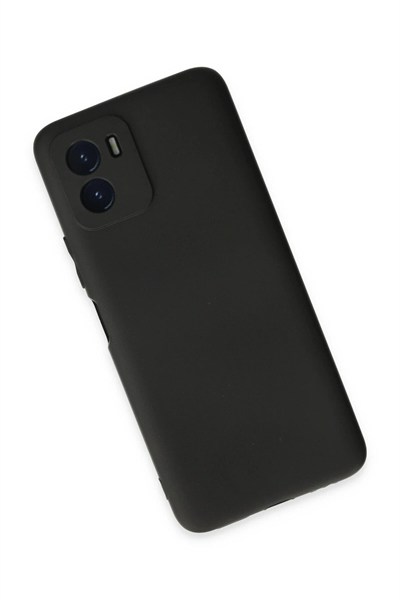Mey İthalat®  Vivo Y15S Kılıf First Silikon - Siyah
