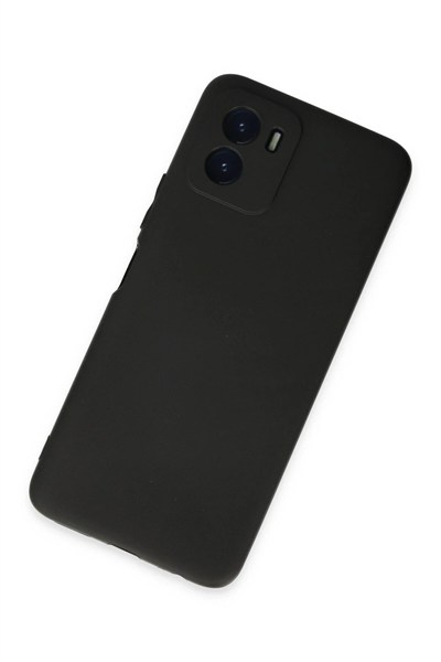 Mey İthalat®  Vivo Y15S Kılıf First Silikon - Siyah