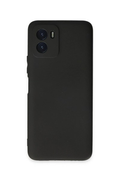Mey İthalat®  Vivo Y15S Kılıf First Silikon - Siyah