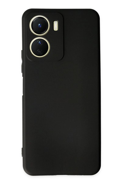 Mey İthalat®  Vivo Y16 Kılıf First Silikon - Siyah