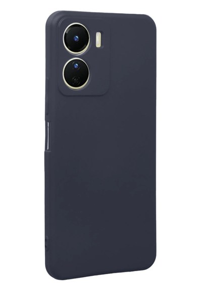 Mey İthalat®  Vivo Y16 Kılıf First Silikon - Lacivert