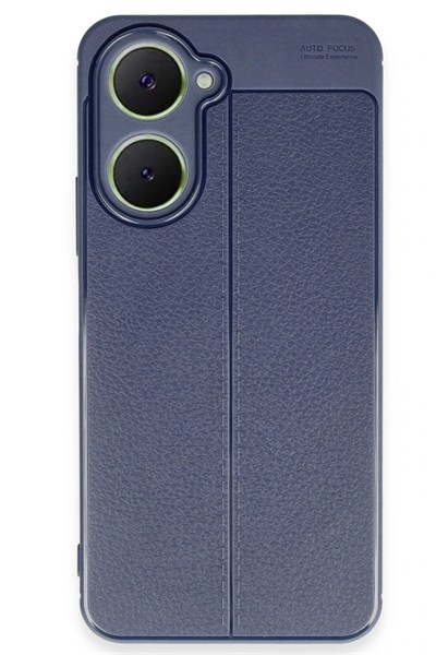 Mey İthalat®  Vivo Y18 Kılıf Auto Focus Kapak - Lacivert