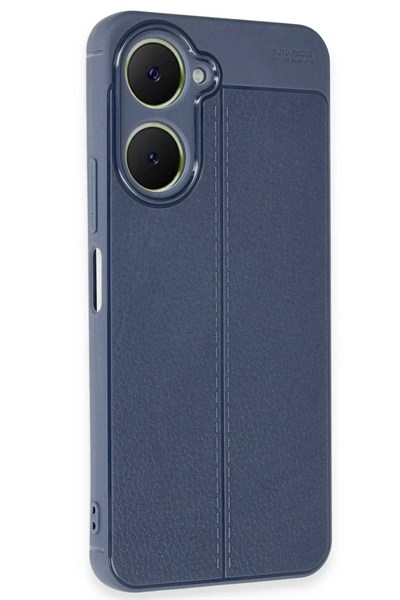 Mey İthalat®  Vivo Y18 Kılıf Auto Focus Kapak - Lacivert