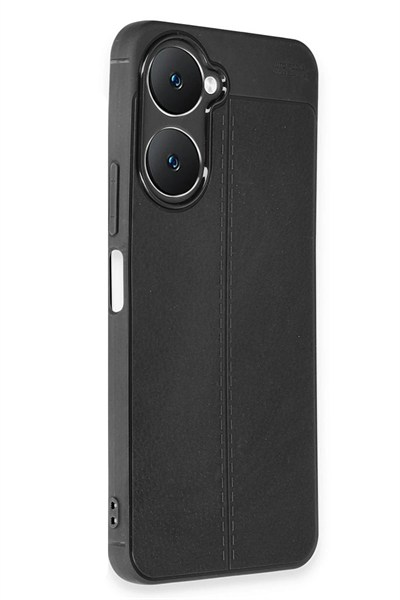 Mey İthalat®  Vivo Y18 Kılıf Auto Focus Kapak - Siyah