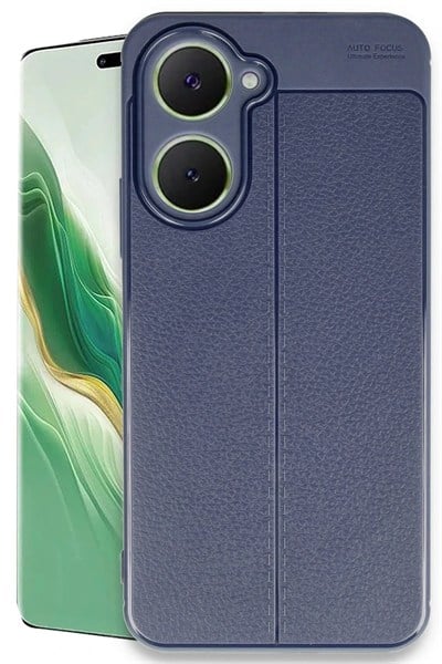 Mey İthalat®  Vivo Y18 Kılıf Auto Focus Kapak - Lacivert