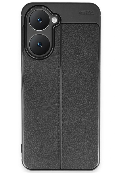 Mey İthalat®  Vivo Y18 Kılıf Auto Focus Kapak - Siyah