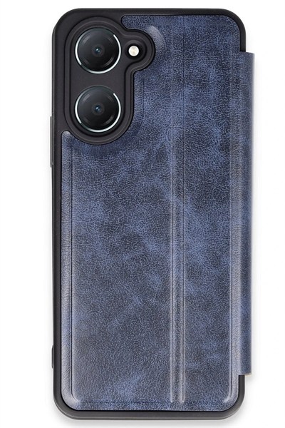 Mey İthalat®  Vivo Y18 Kılıf Flip Cover - Lacivert
