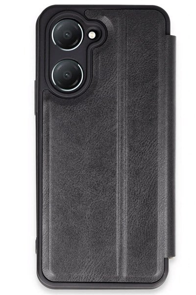 Mey İthalat®  Vivo Y18 Kılıf Flip Cover - Siyah