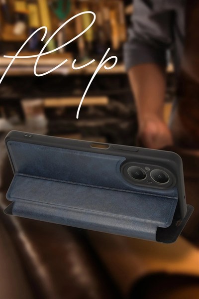 Mey İthalat®  Vivo Y18 Kılıf Flip Cover - Taba