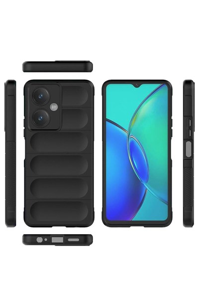 Mey İthalat®  Vivo Y27 Kılıf Optimum Silikon - Krem